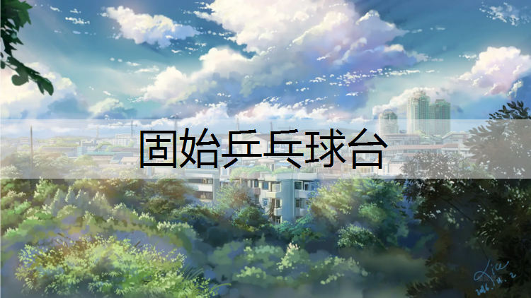固始乒乓球台
