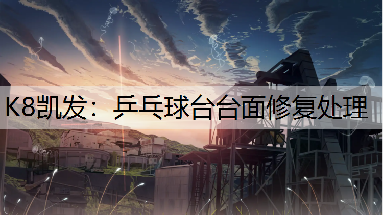K8凯发：乒乓球台台面修复处理