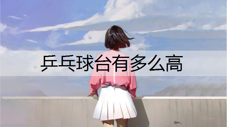 乒乓球台有多么高