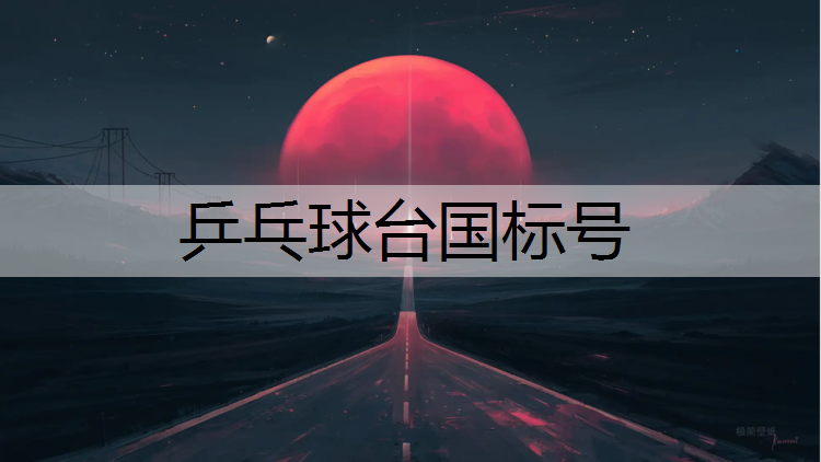 乒乓球台国标号
