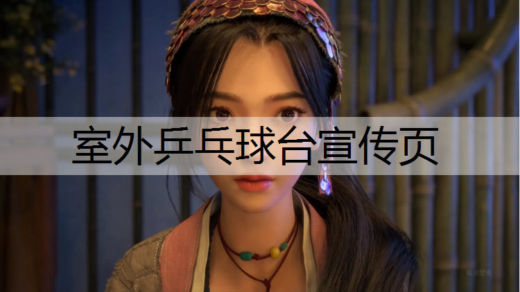 室外乒乓球台宣传页