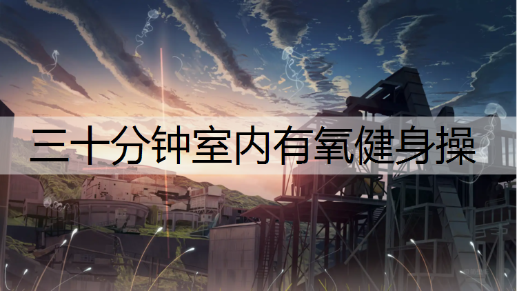 三十分钟室内有氧健身操