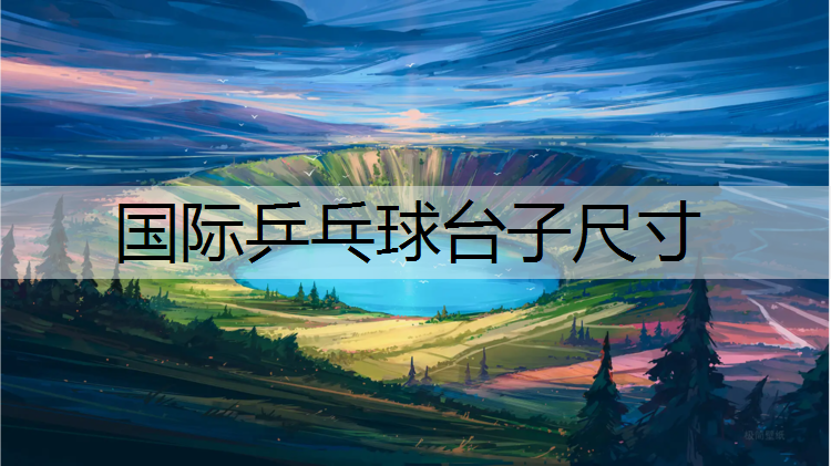 国际乒乓球台子尺寸