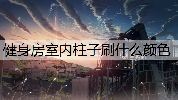 健身房室内柱子刷什么颜色